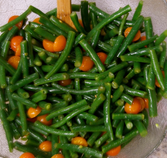 Green Bean & Tomato Salad|Insatiably